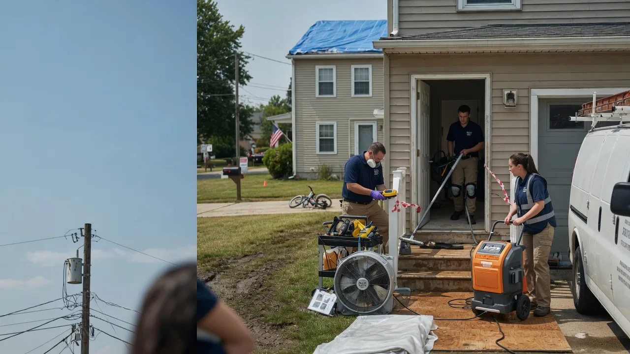Water Damage Repair in Slovan, PA near me
